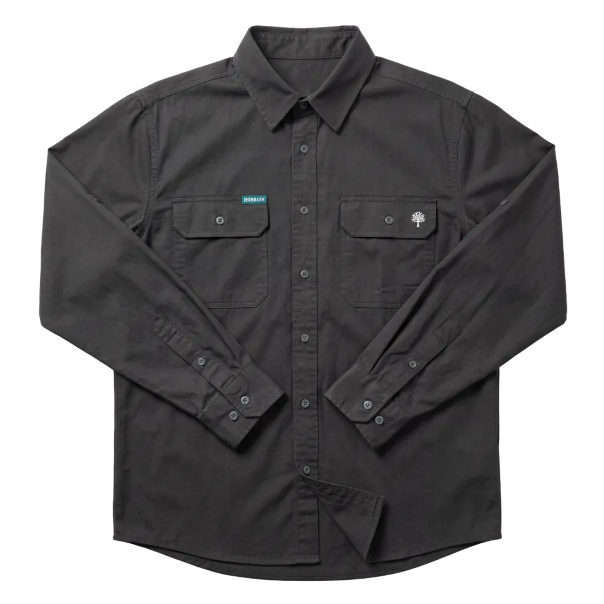 Yalgari Lifestyle Men's Shirt - Charcoal *PRE ORDER*
