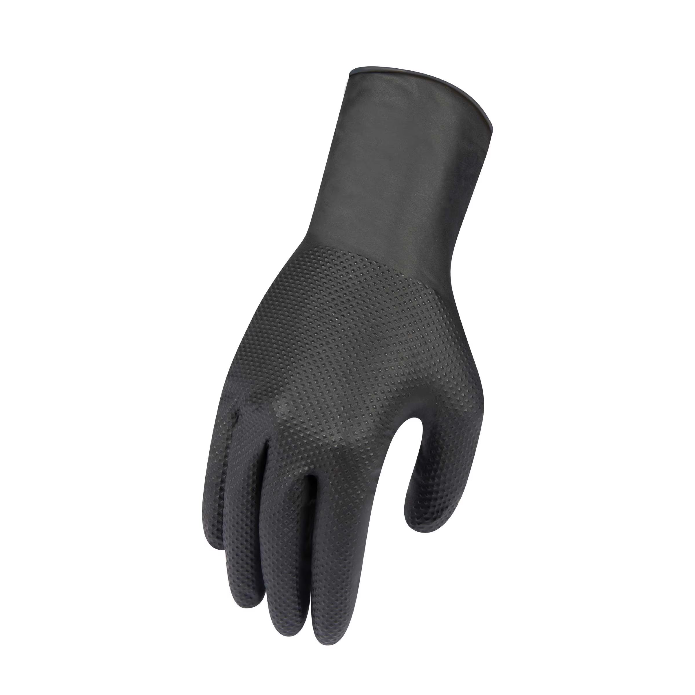 SafeTouch Industrial Disposable Glove - Black - GWORX005