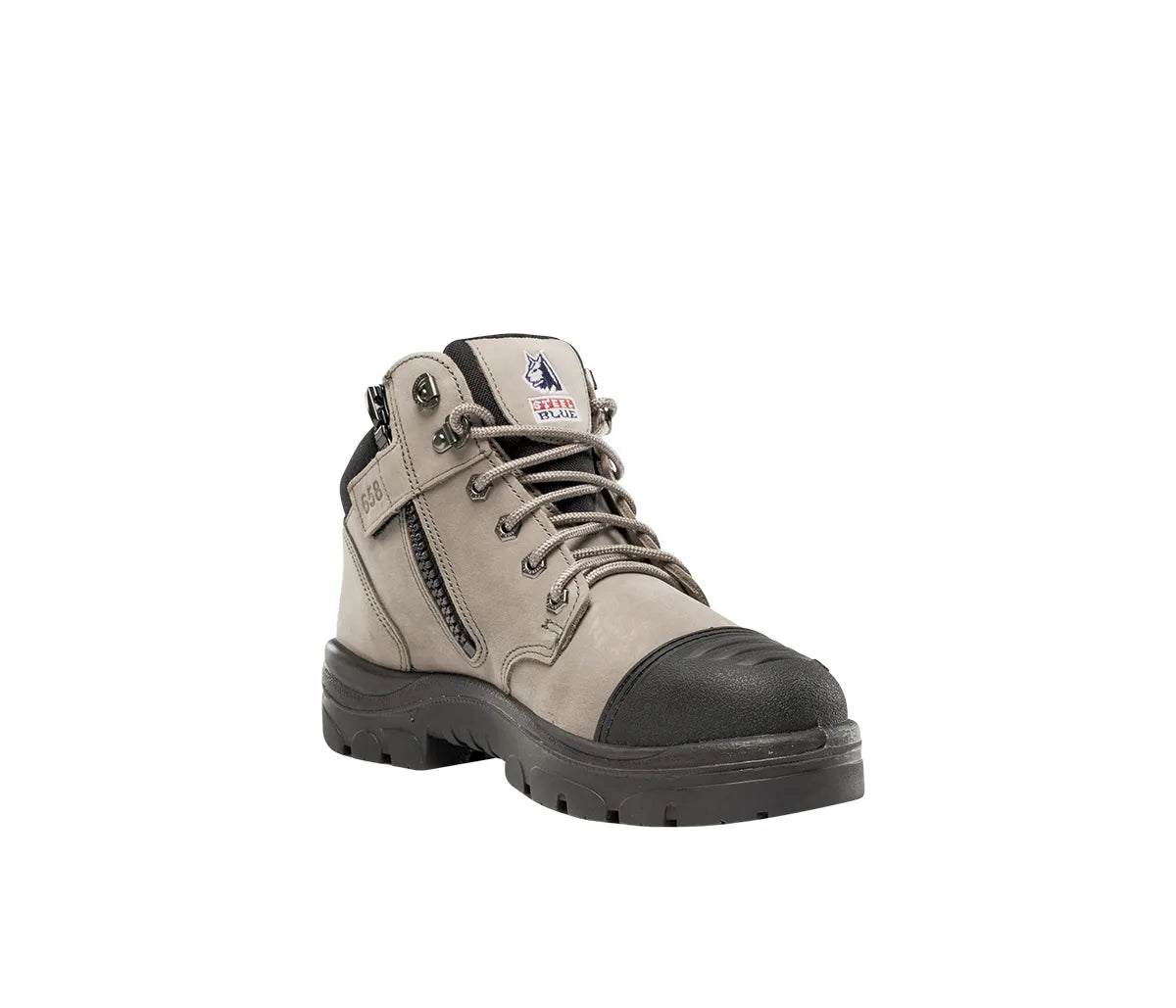 Steel Blue - Parkes Zip: Scuff Cap