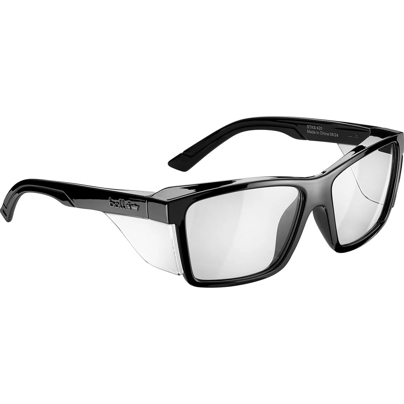 Bollé STKS 420 - Platinum (AS/AF) - Black Gloss PC Temples/Frame