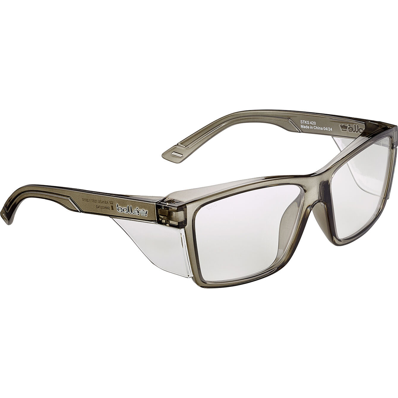 Bollé STKS 420 - Platinum (AS/AF) - Graphite PC Temples/Frame