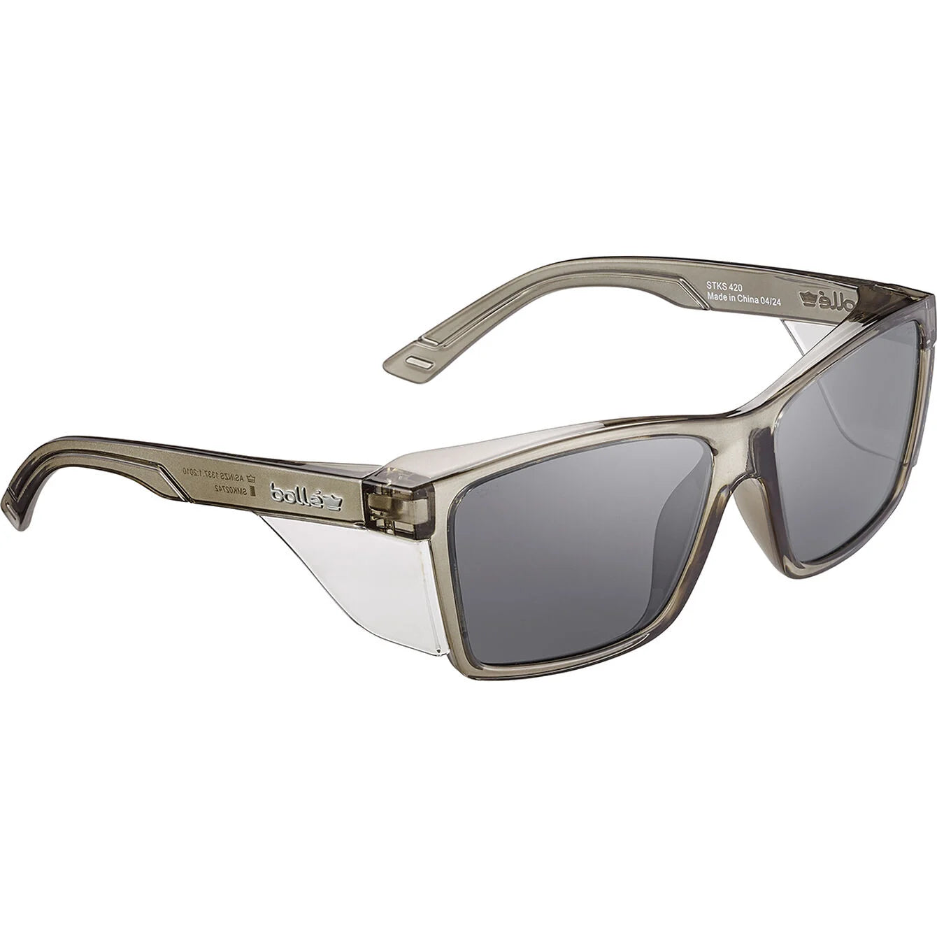 Bollé STKS 420 - Platinum (AS/AF) - Graphite PC Temples/Frame