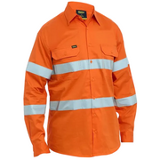 Bisley - Men's Taped Hi Vis Cool Lightweight Drill Shirt - BS6698T