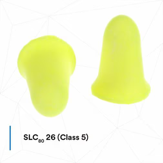 3M™ E-A-Rsoft™ FX™ Earplugs 312-1261, Uncorded, Poly Bag, Box/200