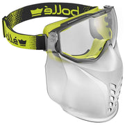Bollé - UNIVERSAL GOGGLE PC Clear Platinum- Indirect Vented with Foam & Mouthguard