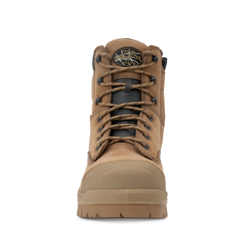 Oliver - 150mm Stone Zip Sided Boot