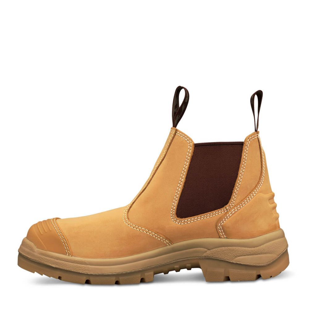 Oliver - Wheat Elastic Sided Boot