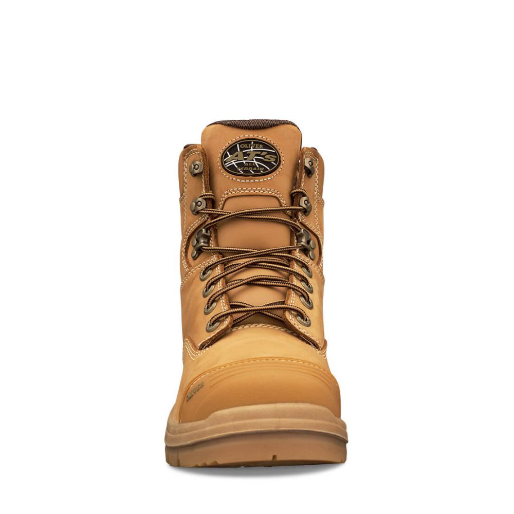 Oliver - 150mm Wheat Lace Up Boot
