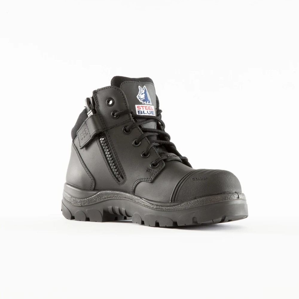 Steel Blue - PARKES ZIP SCUFF COMPOSITE  - TPU