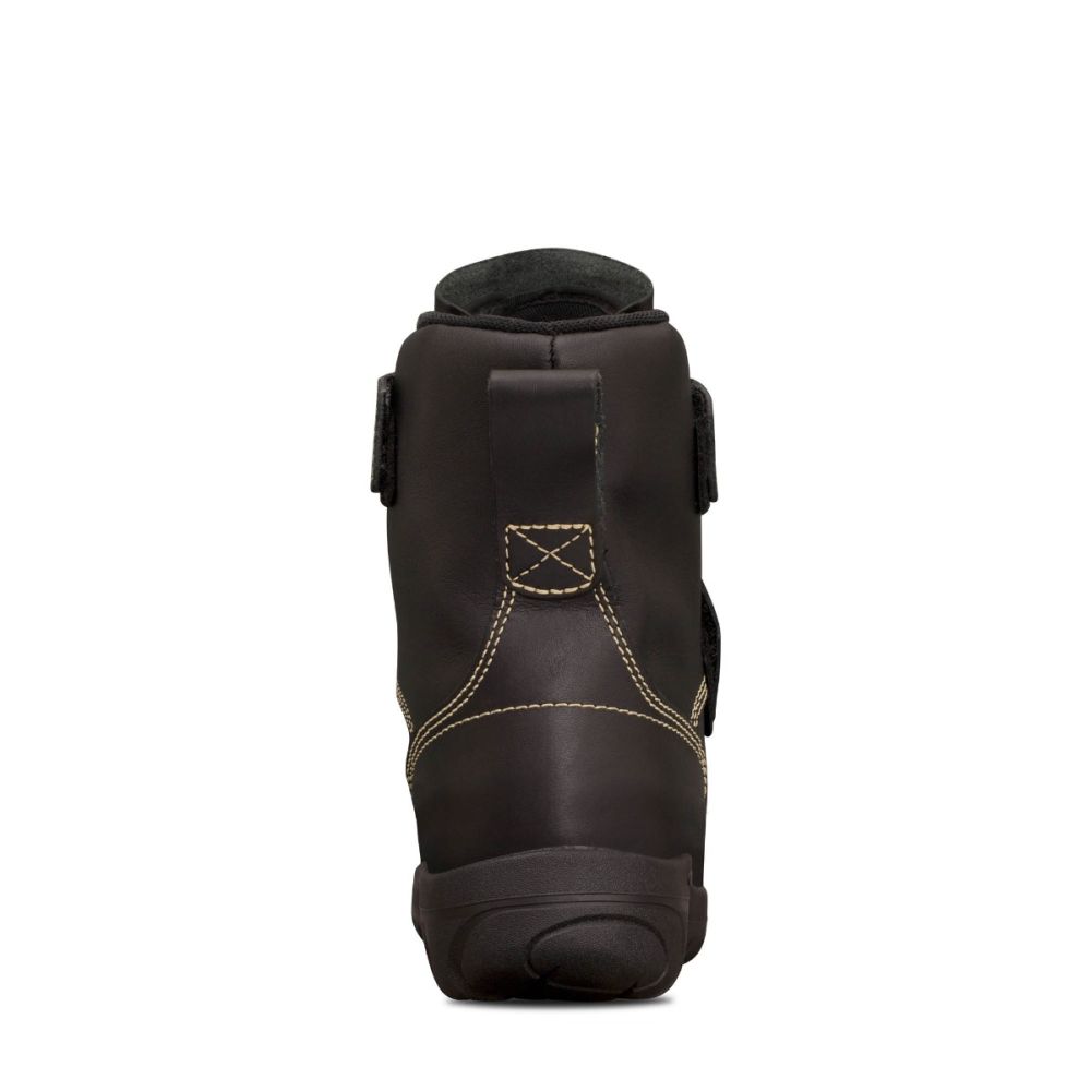 Oliver - Black Smelter Boot With External Metguard
