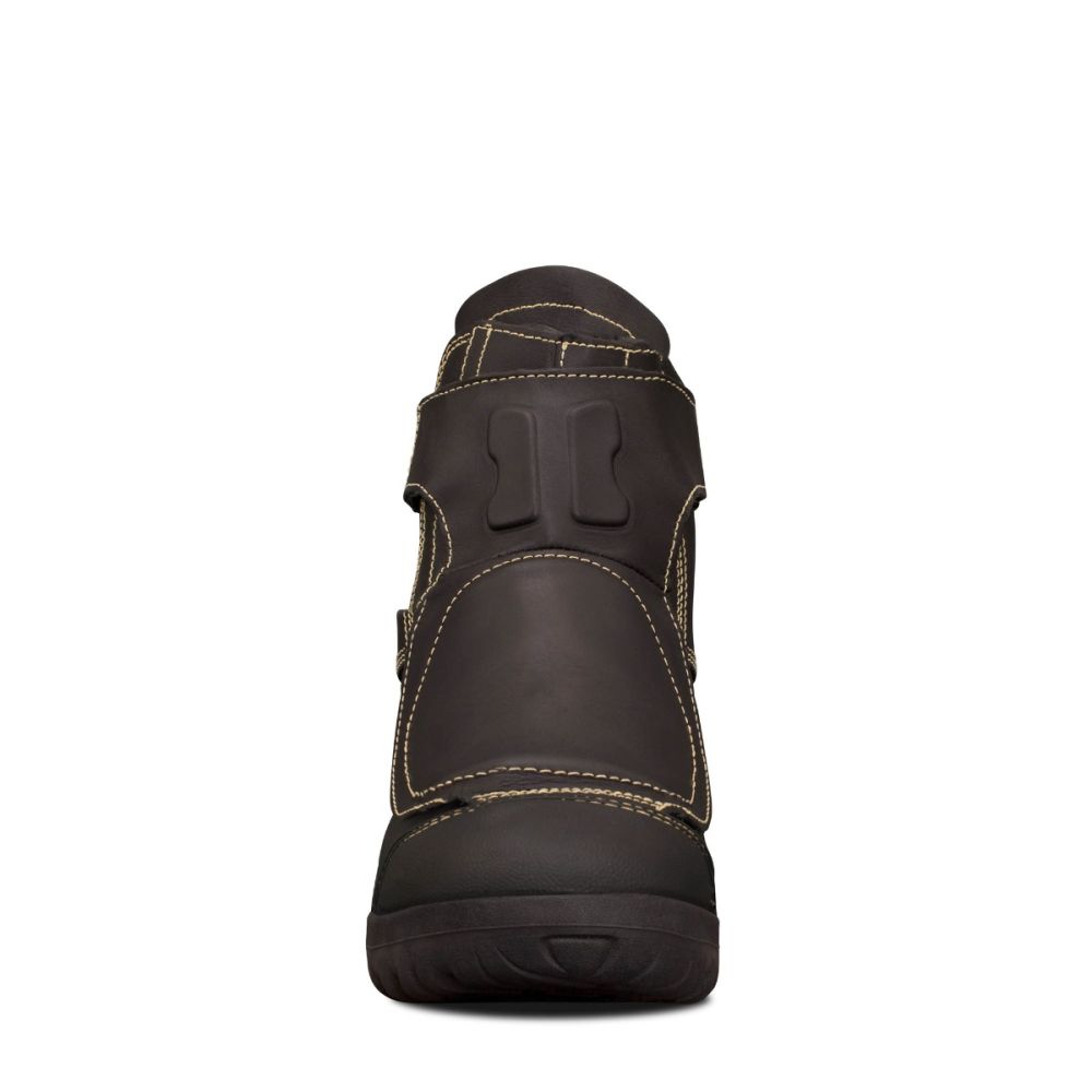 Oliver - Black Smelter Boot With External Metguard