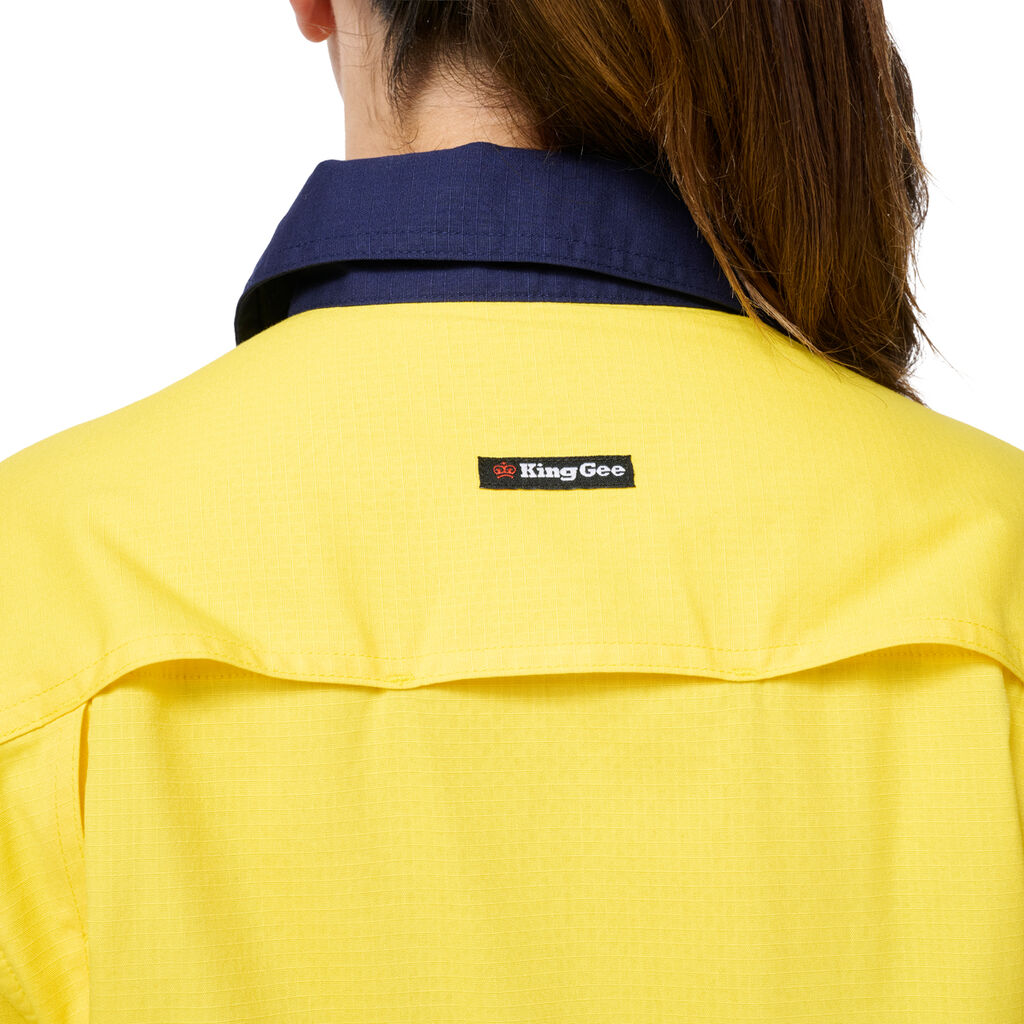 KingGee - Women's Workcool Spliced Stretch Taped Long Sleeve Shirt - K44243