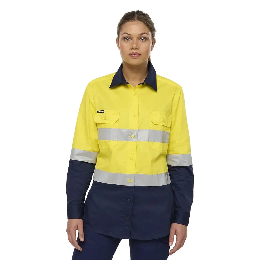 KingGee - Women's Originals Spliced Drill Shirt - K44244
