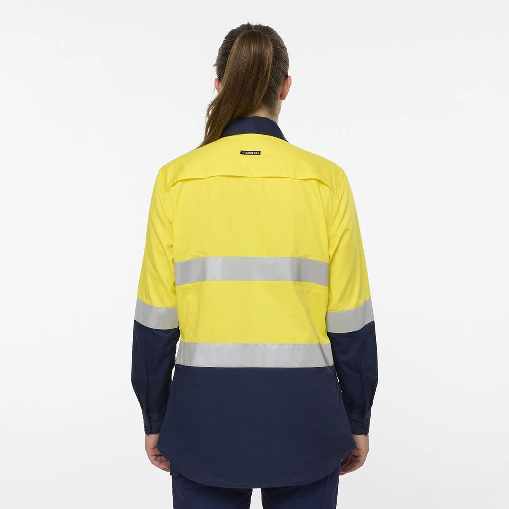 KingGee - Women's Originals Spliced Drill Shirt - K44244