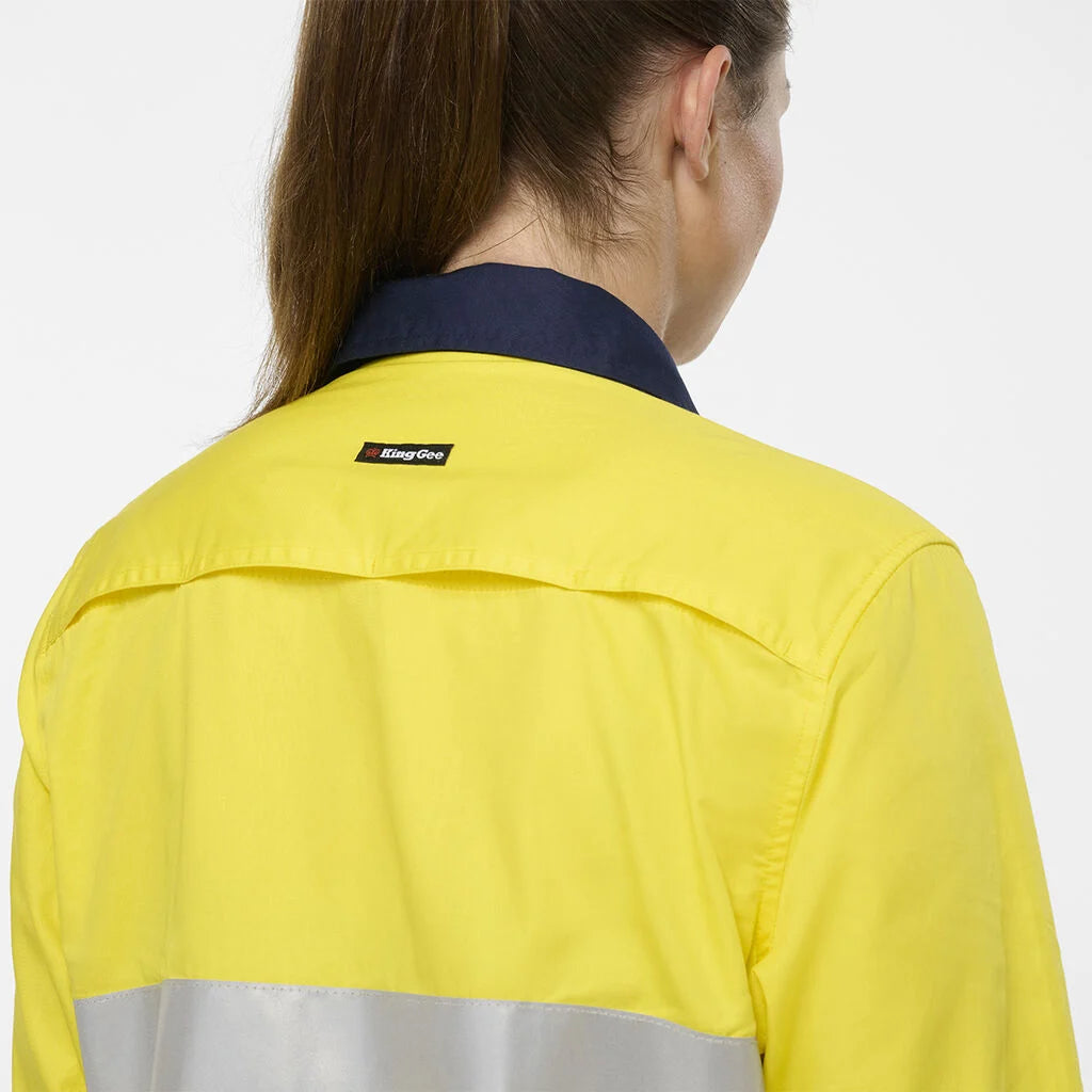 KingGee - Women's Originals Spliced Drill Shirt - K44244