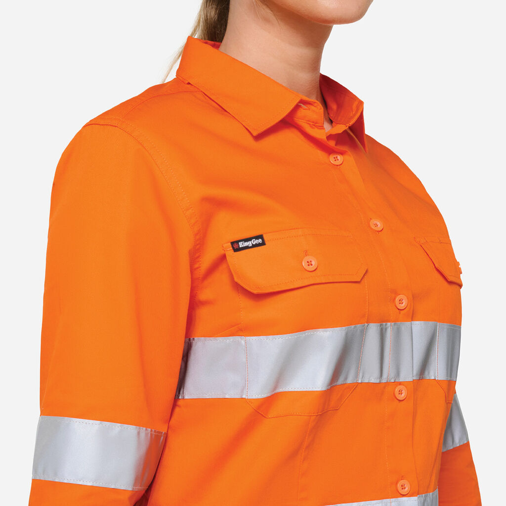 KingGee - Women's Originals Vented Drill Shirt -  K44249