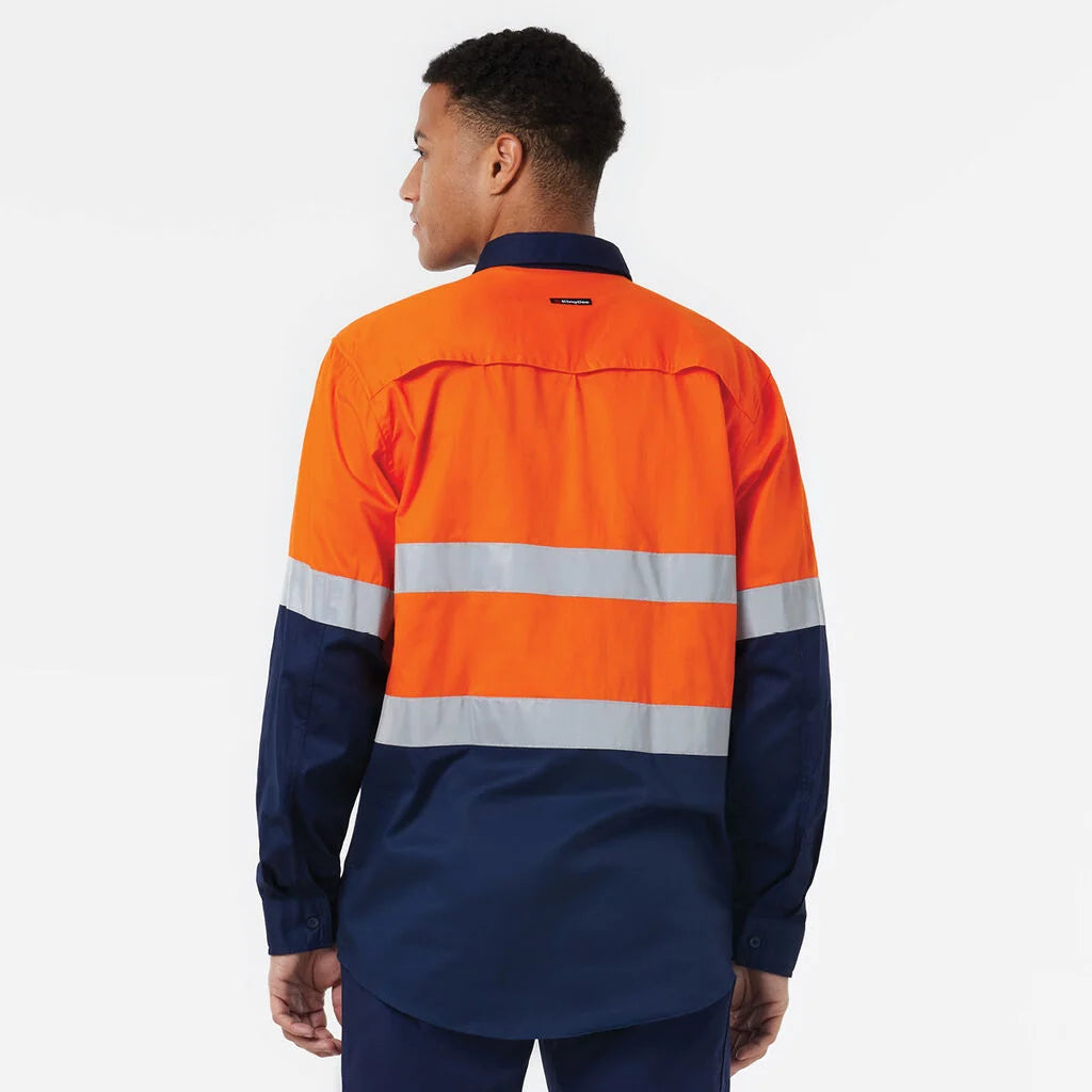 KingGee - Men's Originals Closed Front Vented Drill Shirt Tape - K54007