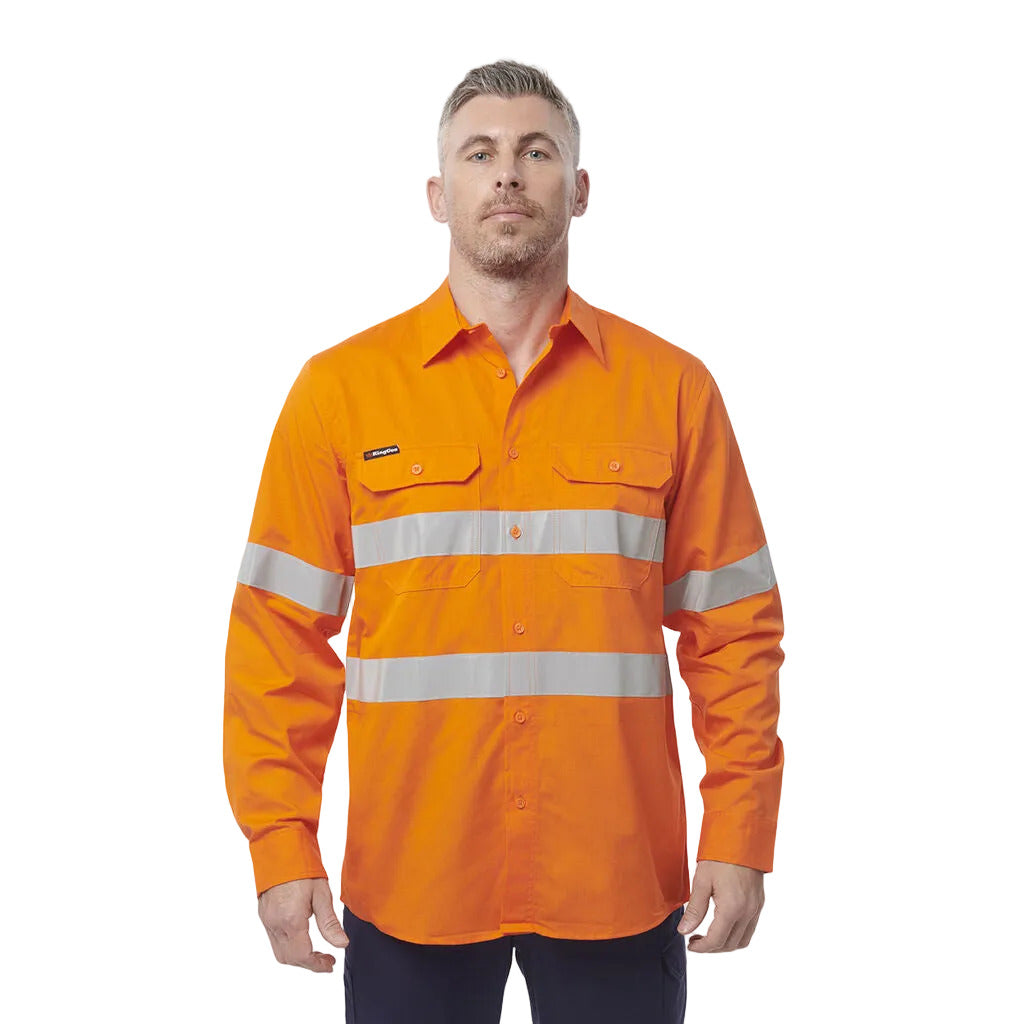 KingGee - Workcool Vented Shirt Taped Long Sleeve - K54915