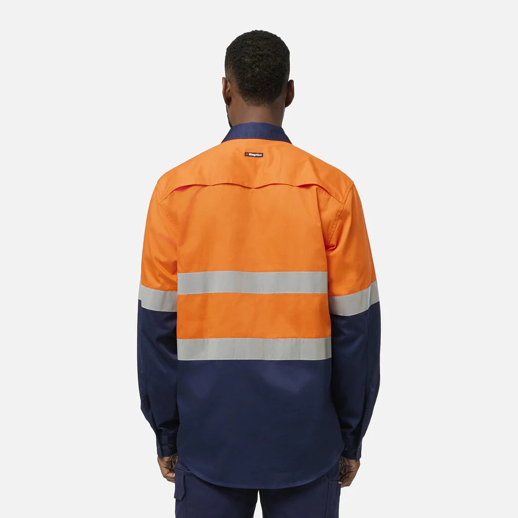 KingGee - Men's Originals Vented Spliced Drill Shirt -  K54935
