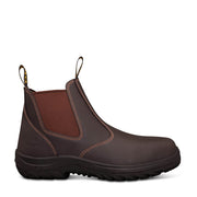 Oliver - Claret Leather E/Sided Safety Boot